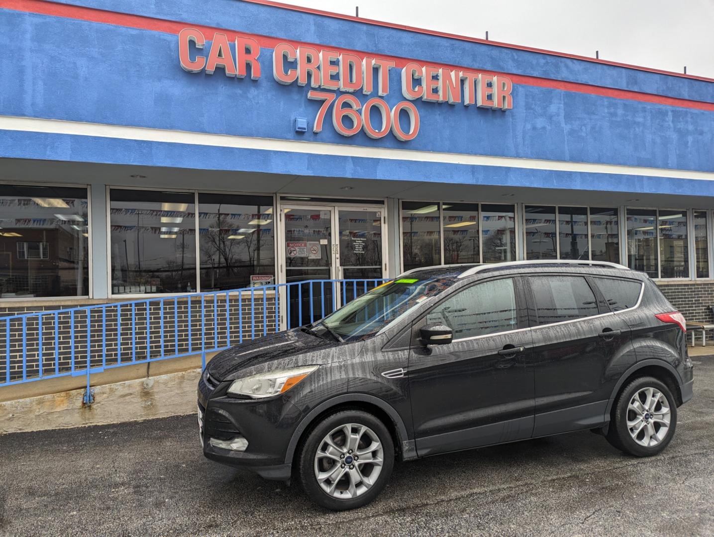 2015 BLACK Ford Escape Titanium FWD (1FMCU0JX9FU) with an 1.6L L4 DOHC 16V engine, 6-Speed Automatic transmission, located at 7600 S Western Ave., Chicago, IL, 60620, (773) 918-3980, 0.000000, 0.000000 - Photo#1